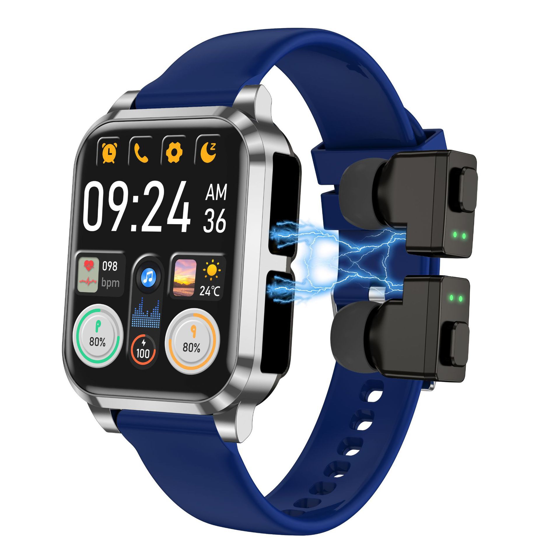 Smartwatch and Bluetooth Airpods
